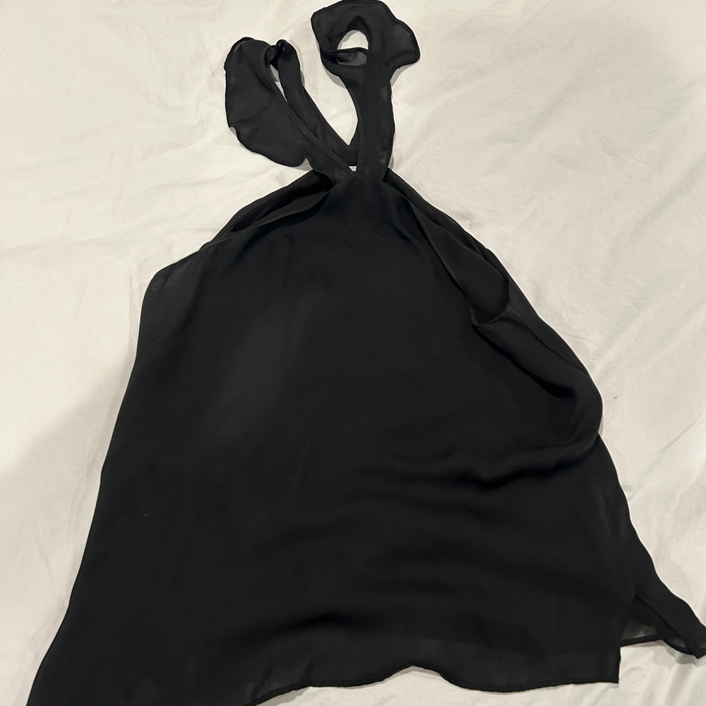 Cami Black tank top! Elegant Black Sleeveless shirt for date night